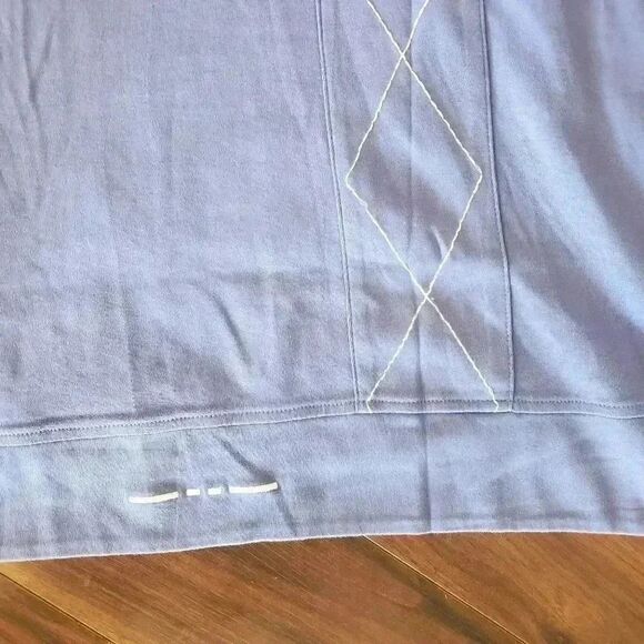 Xebex Sport Men's Blue White Embroidered Logo Shirt NEW - Picture 11 of 13